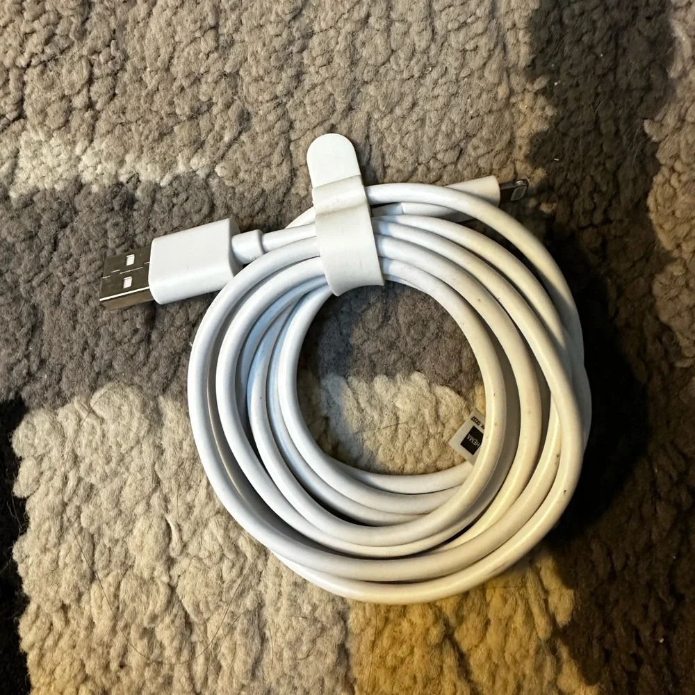Universal White USB Charging Cable